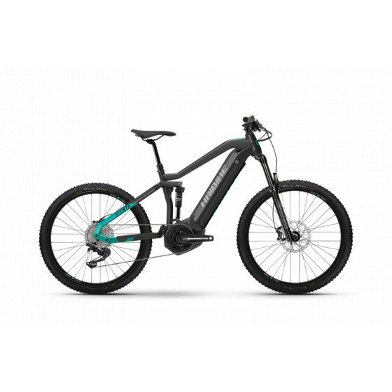 Haibike AllMtn 1 Anthracite/Turquoise Gloss