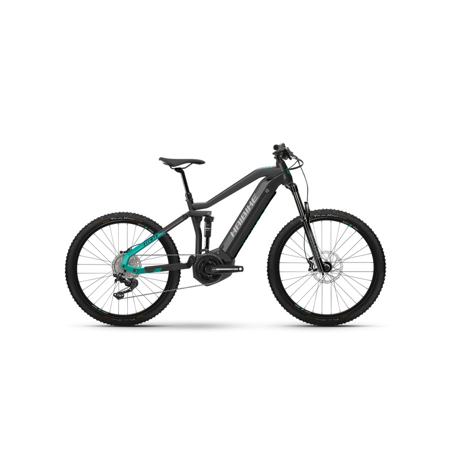 Haibike AllMtn 1 Anthracite/Turquoise Gloss