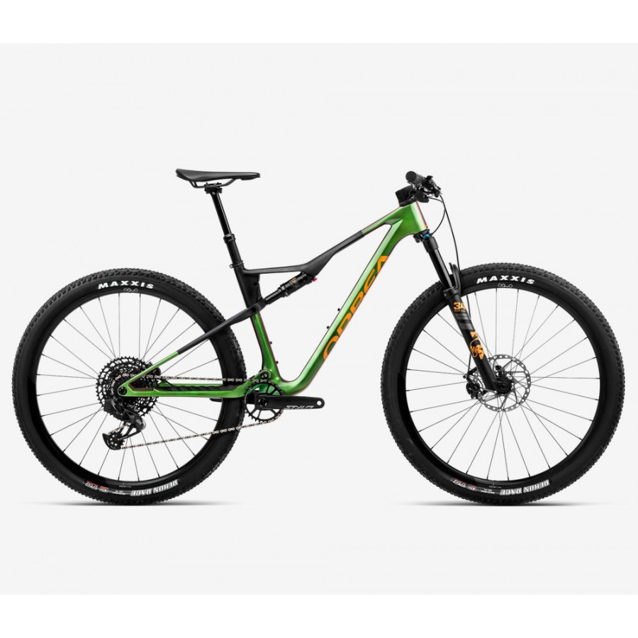 Bicicletta Orbea Oiz M11 AXS 2023 Chameleon Goblin Green / Black